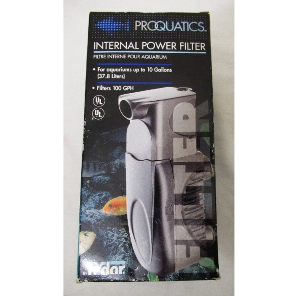 New Aquarium 100GPH filter for up to 10 gals